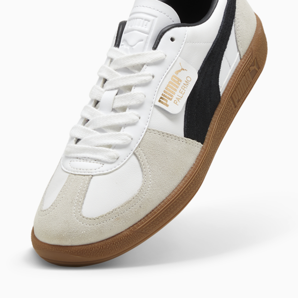 Tenis casuales de piel Palermo, PUMA White-Vapor Gray-Gum, large-MEX