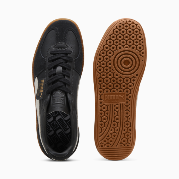 Tenis casuales de piel Palermo, PUMA Black-Feather Gray-Gum, large-MEX