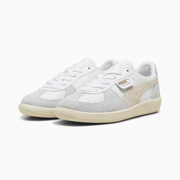 Tenis casuales de piel Palermo, PUMA White-Rosebay-Sugared Almond, large-MEX