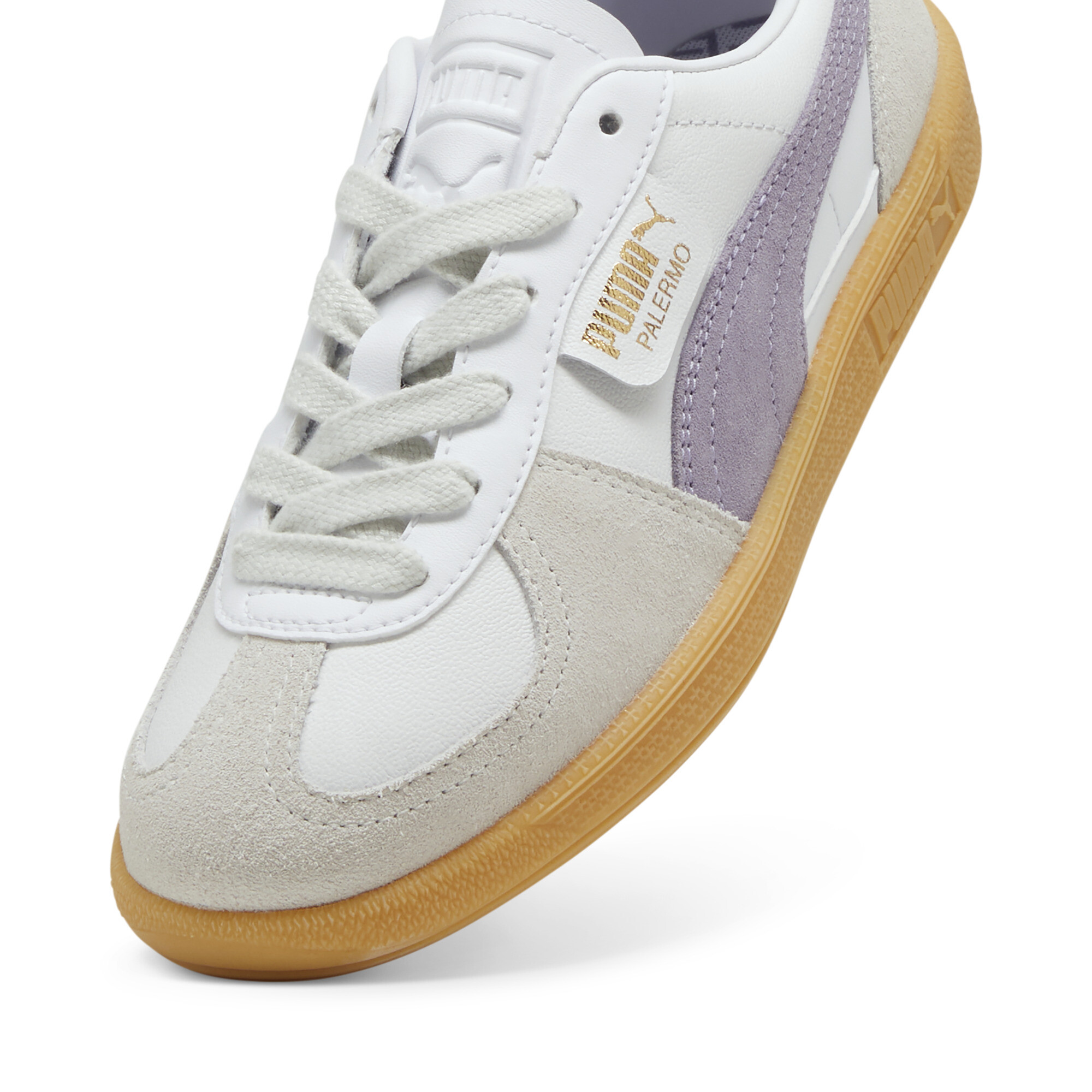 Palermo leren sneakers uniseks, Wit, Maat 41 | PUMA