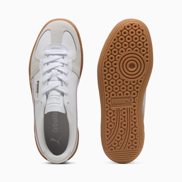 Zapatillas Palermo Lth unisex, PUMA White-Lilac Frost, large-ARG