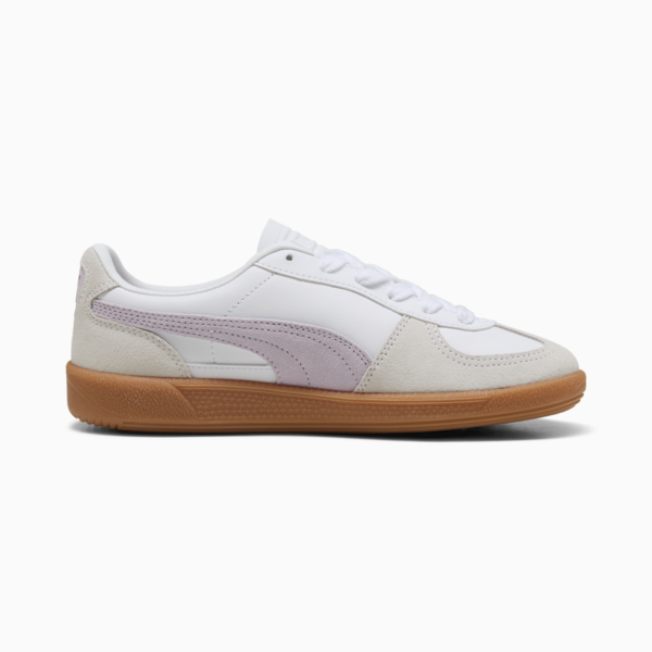 Tenis casuales de piel Palermo, PUMA White-Lilac Frost, large-MEX