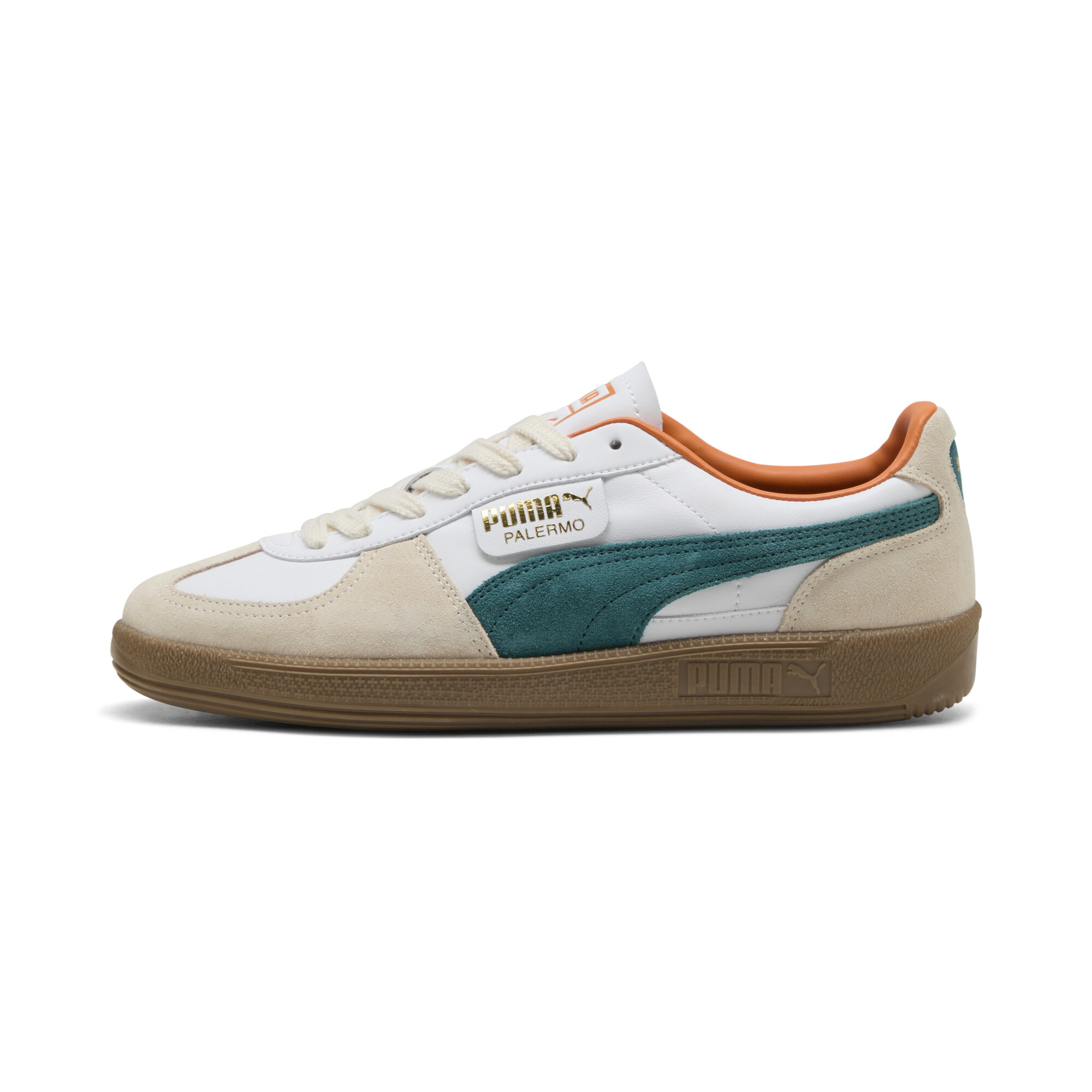Кеди Palermo Lth Sneakers | Колір: Білий | PUMA White-Emerald Ice