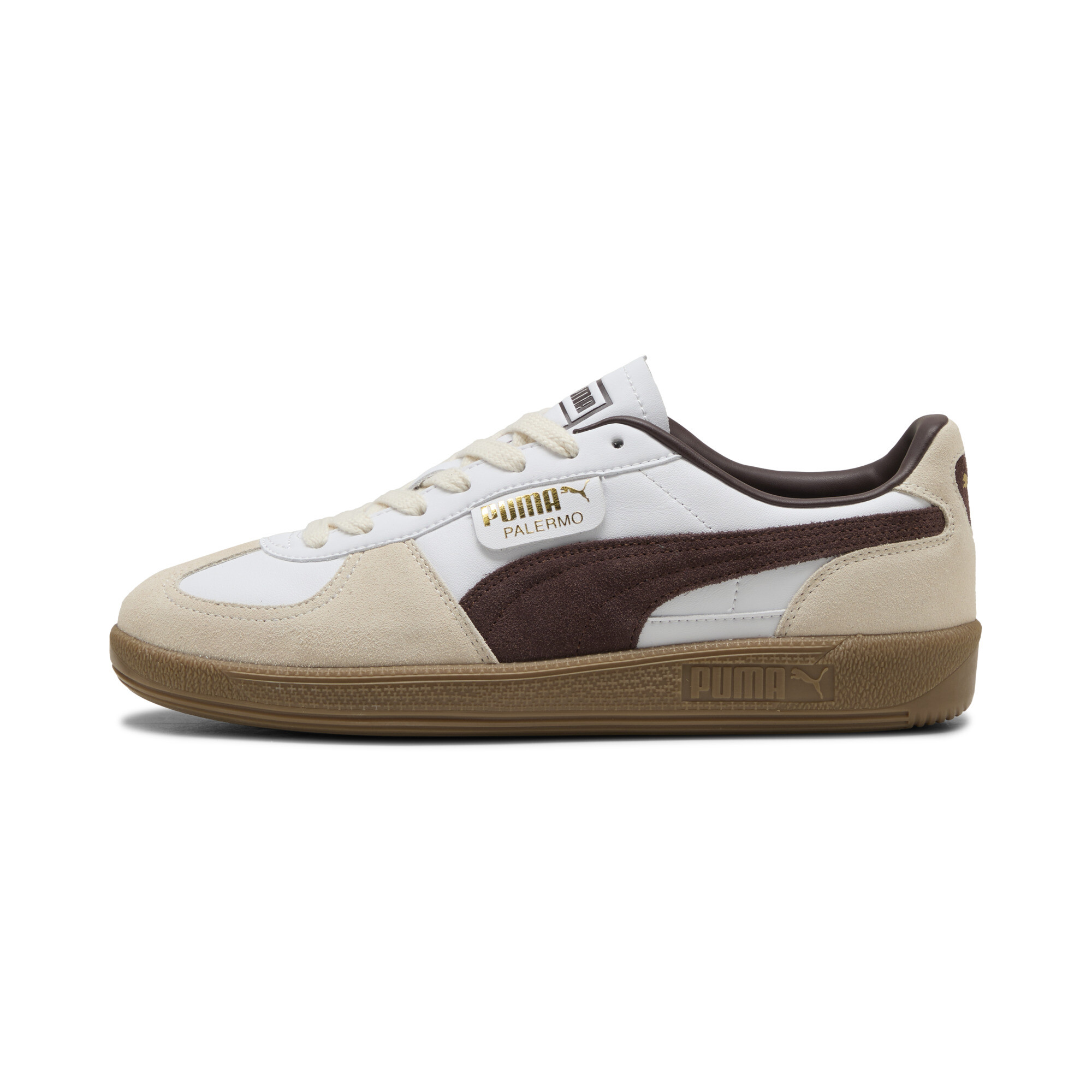 PUMA Palermo Leather Sneakers in White - 396464_28