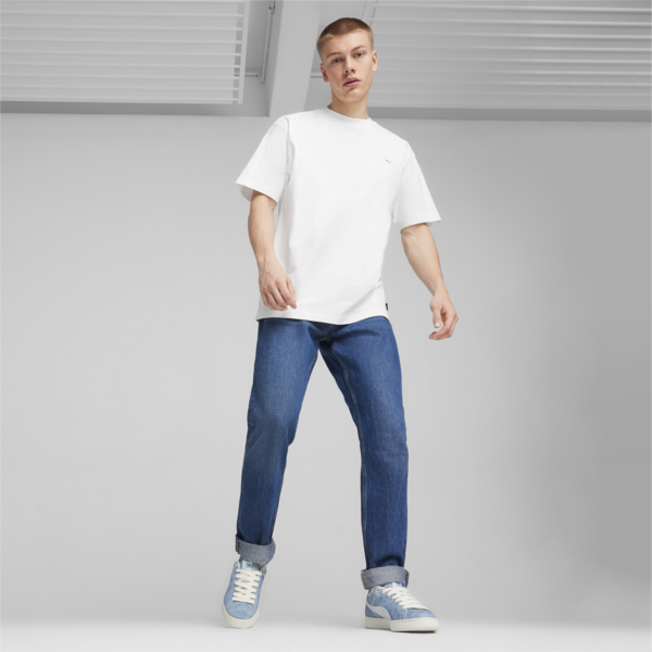 Suede Basketball Nostalgia Sneakers, Dewdrop-Frosted Ivory, large-ZAF