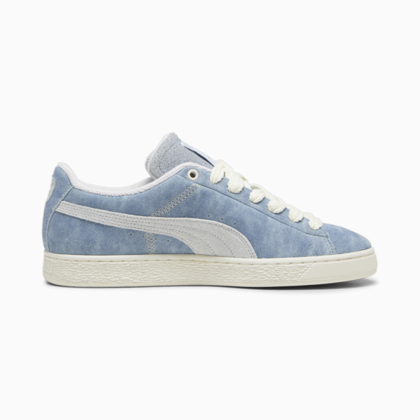 Suede Basketball Nostalgia Sneakers, Dewdrop-Frosted Ivory, large-ZAF