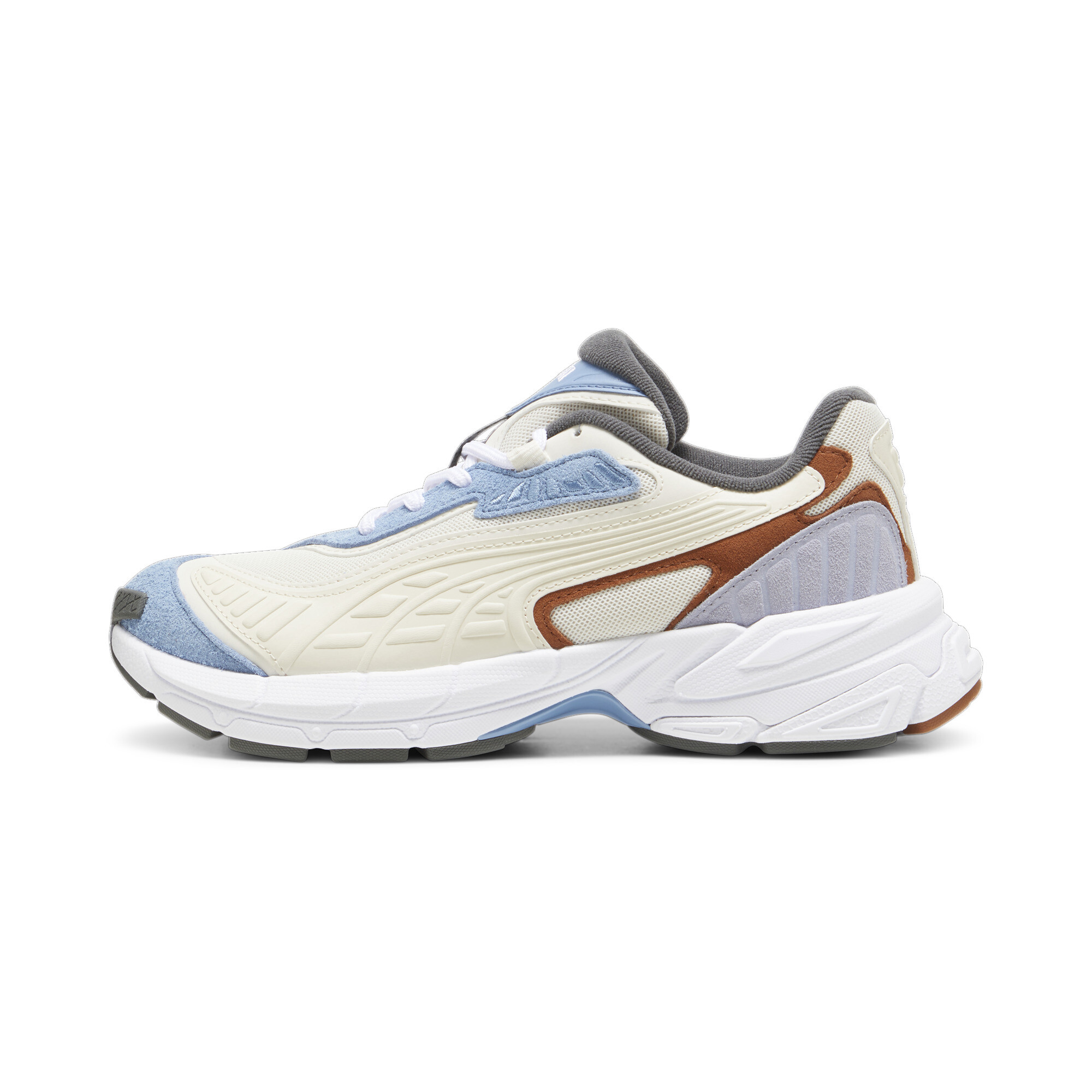 Puma Velophasis 002 Asym Sneakers Schuhe | Mit Plain | Alpine Snow/Zen Blue | Größe: 40.5