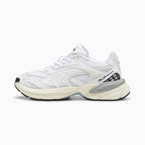 Velophasis Sneakers, PUMA White-Cool Mid Gray, large-ZAF