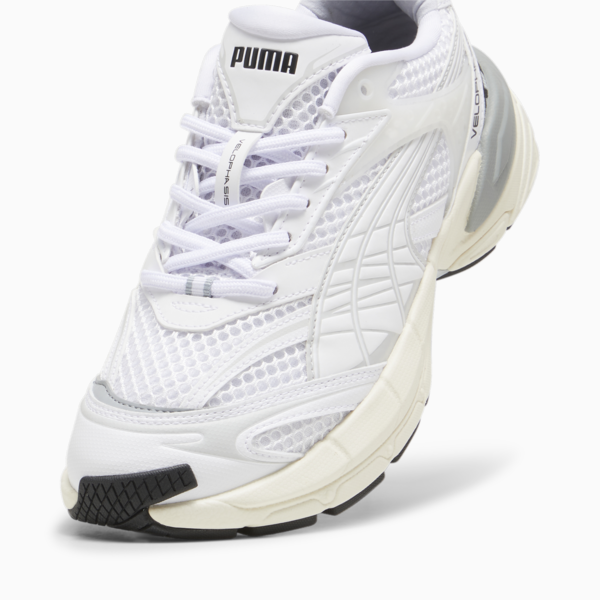 Velophasis Sneakers, PUMA White-Cool Mid Gray, large-ZAF