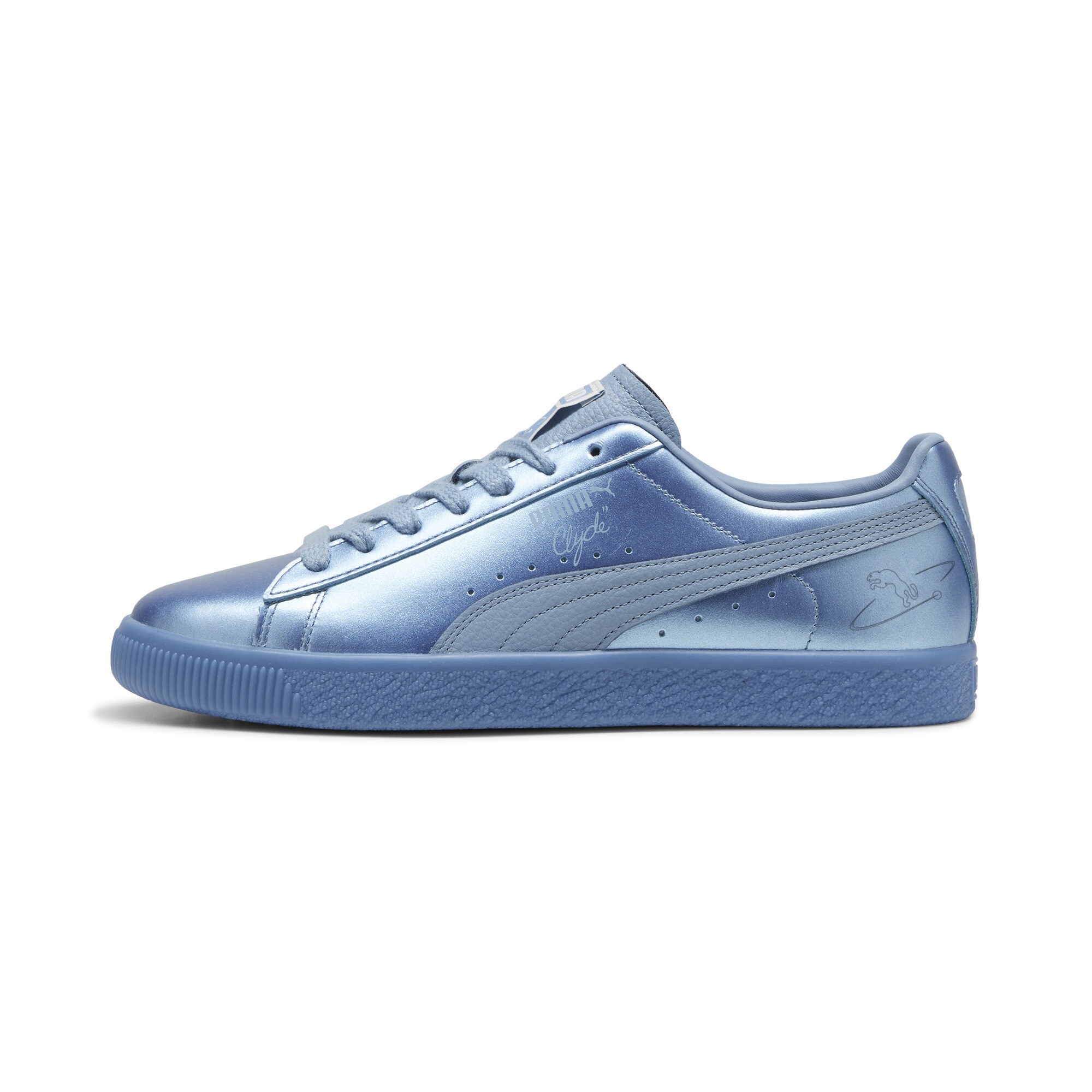 Puma Clyde 3024 Sneakers Schuhe | Mit Colorful | Zen Blue/Zen Blue | Größe: 42.5