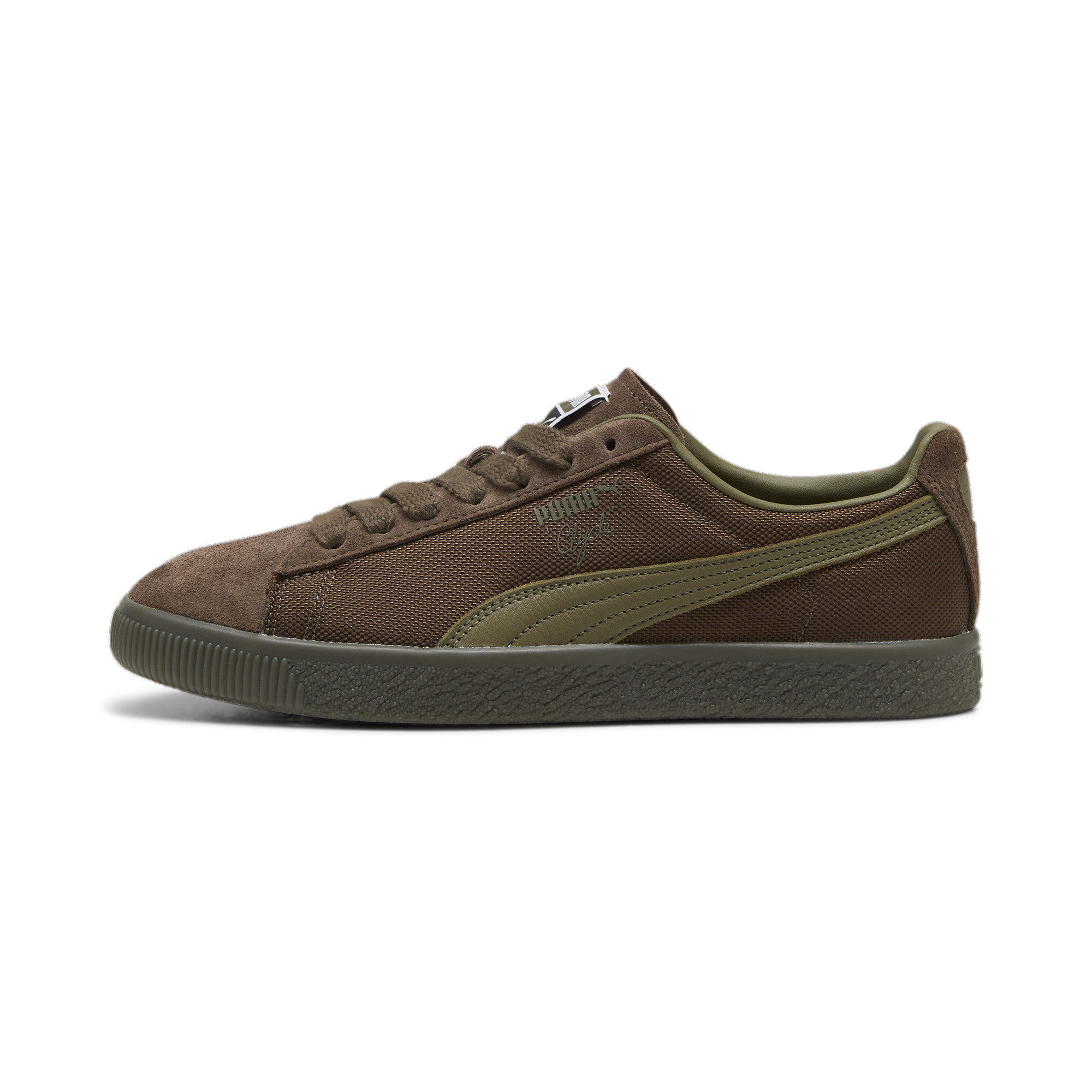 Puma Clyde Soph Sneakers, Brown, Size 46, Shoes