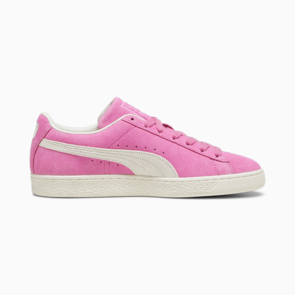 Suede Neon Sneakers, Poison Pink-Frosted Ivory, large-MEX