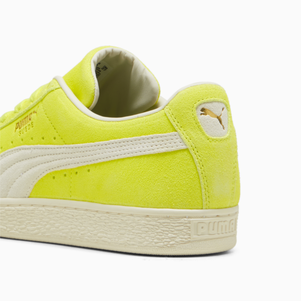 Suede Neon Sneakers, Electric Lime-Frosted Ivory, large-MEX