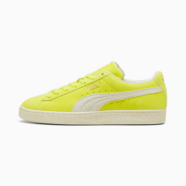 Suede Neon Sneakers, Electric Lime-Frosted Ivory, large-MEX