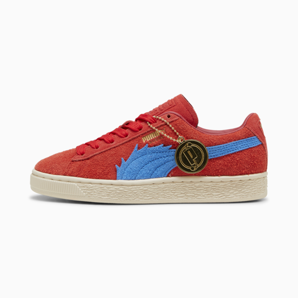 PUMA x ONE PIECE Suede Buggy the Genius Jester Sneakers Unisex, For All Time Red-Ultra Blue, large-ZAF