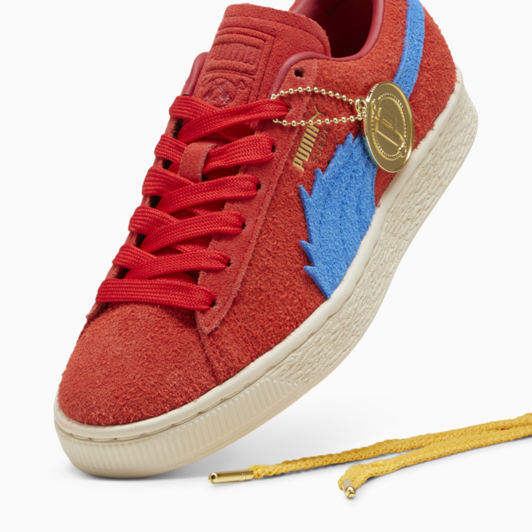 PUMA x ONE PIECE Suede Buggy the Genius Jester Sneakers Unisex, For All Time Red-Ultra Blue, large-ZAF