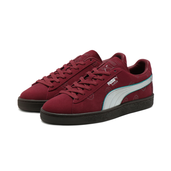 Zapatillas Suede PUMA x ONE PIECE Shanks El Pelirrojo, Team Regal Red-PUMA Silver, large-ARG