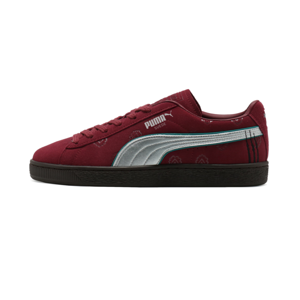 Zapatillas Suede PUMA x ONE PIECE Shanks El Pelirrojo, Team Regal Red-PUMA Silver, large-ARG