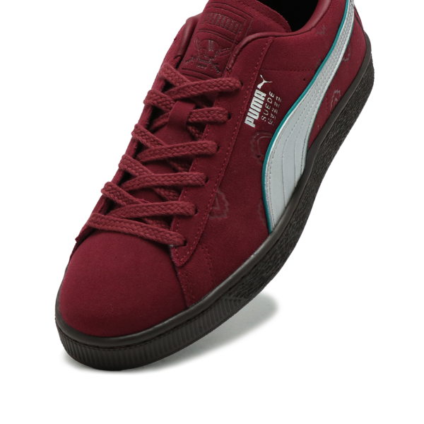 Zapatillas Suede PUMA x ONE PIECE Shanks El Pelirrojo, Team Regal Red-PUMA Silver, large-ARG