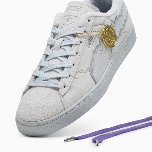 PUMA x ONE PIECE Suede Straw Hat Luffy Sneakers Unisex, Feather Gray-Platinum Gray, large-ZAF