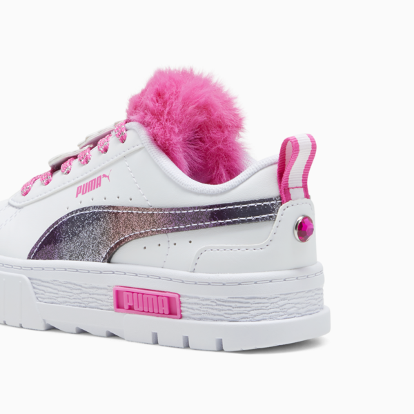 PUMA x TROLLS Mayze Kids' Sneakers, PUMA White-Ravish, large-ZAF