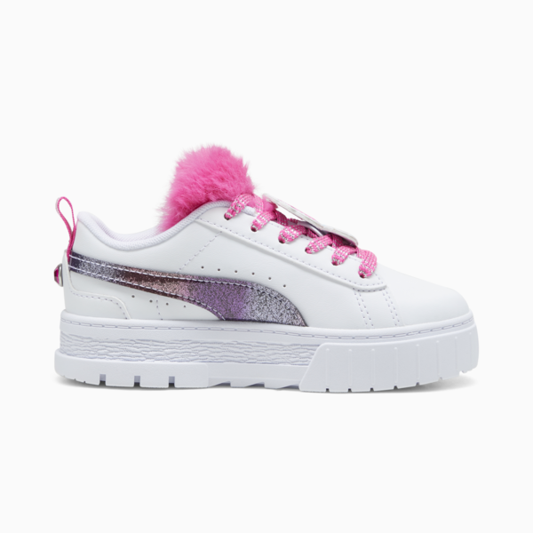 PUMA x TROLLS Mayze Kids' Sneakers, PUMA White-Ravish, large-ZAF