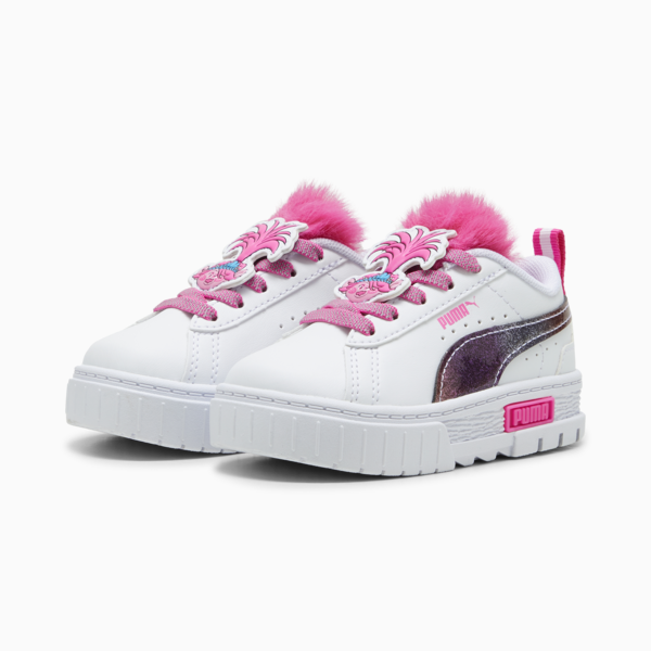 PUMA x TROLLS Mayze Toddlers' Sneakers, PUMA White-Ravish, large-ZAF