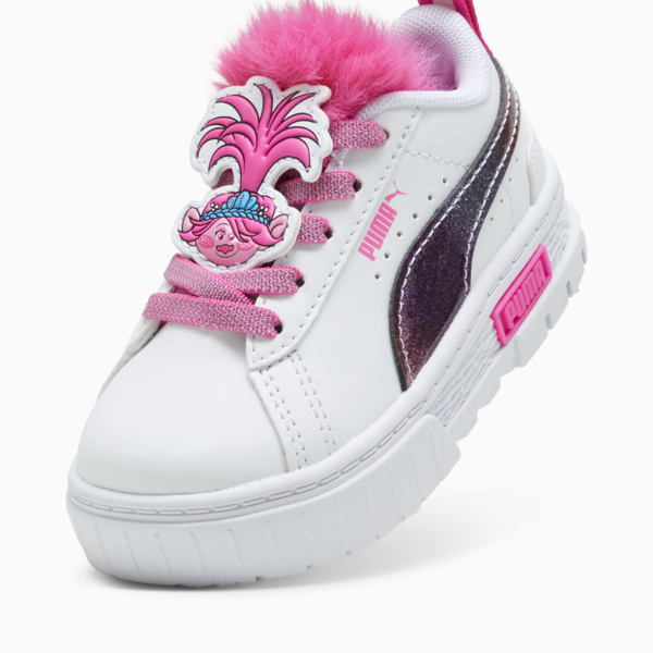 PUMA x TROLLS Mayze Toddlers' Sneakers, PUMA White-Ravish, large-ZAF
