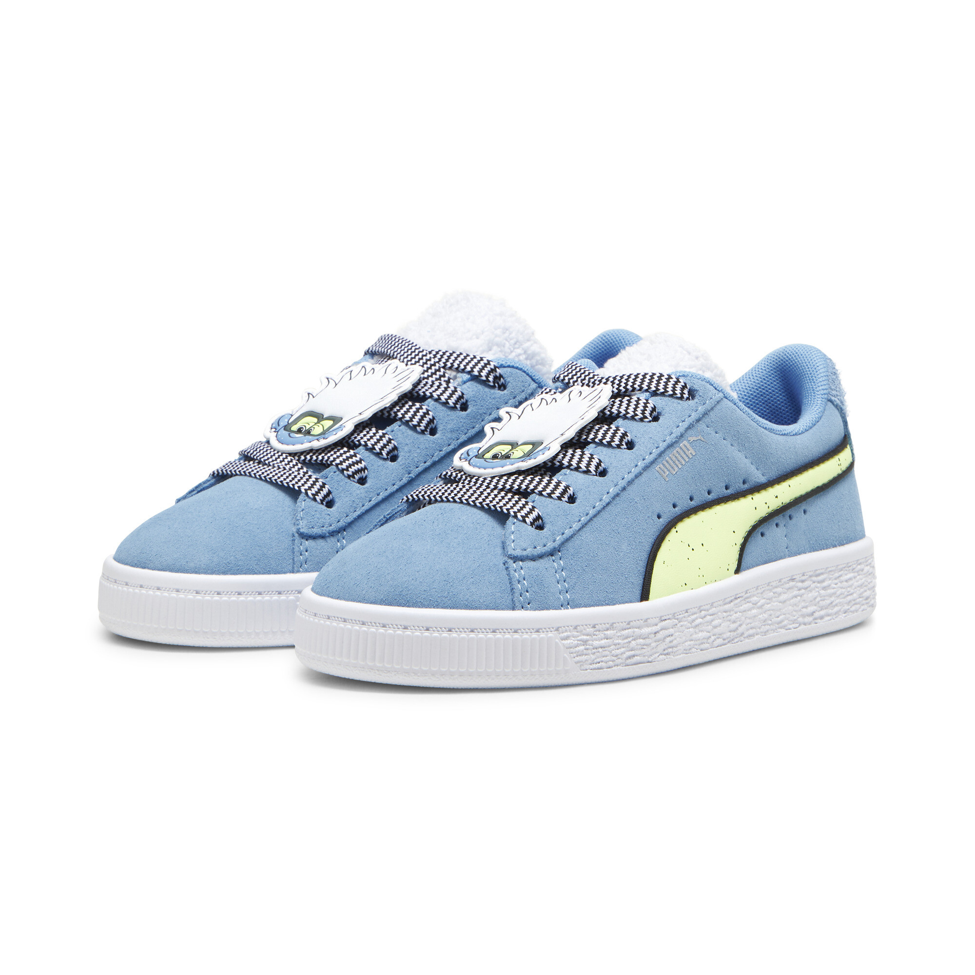 Puma X TROLLS Suede Kids' Sneakers, Blue, Size 31, Shoes