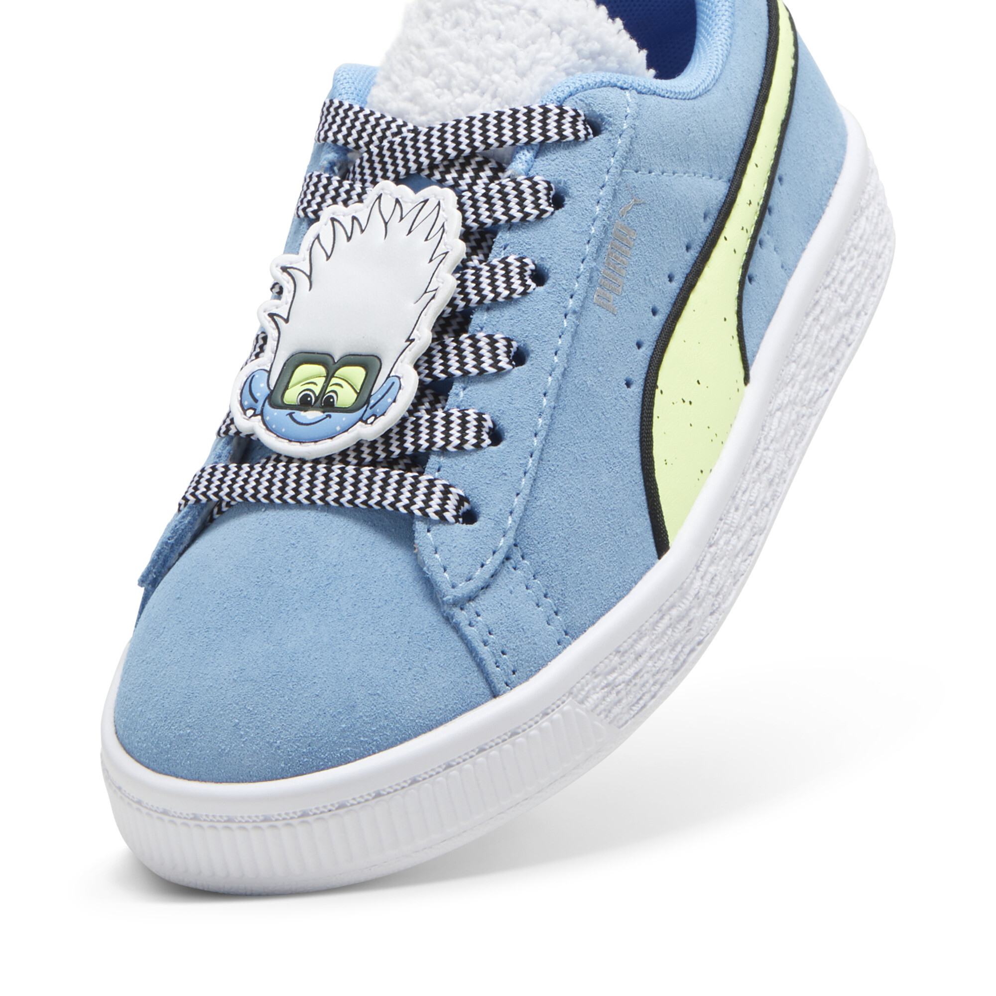 Puma X TROLLS Suede Kids' Sneakers, Blue, Size 31, Shoes