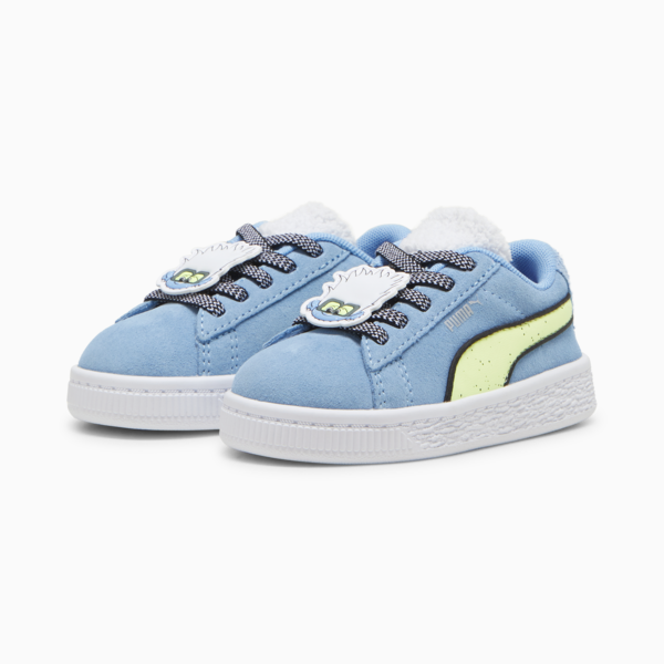 PUMA x TROLLS Suede Toddlers' Sneakers, Team Light Blue-Fizzy Light, large-ZAF