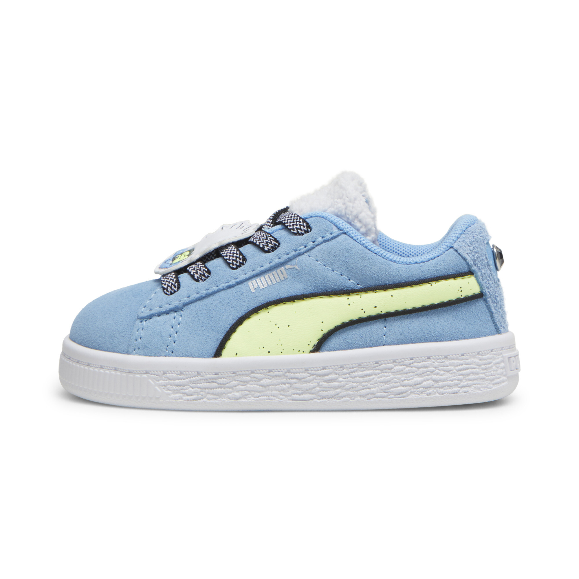 Puma X TROLLS Suede Toddlers' Sneakers, Blue, Size 22, Shoes