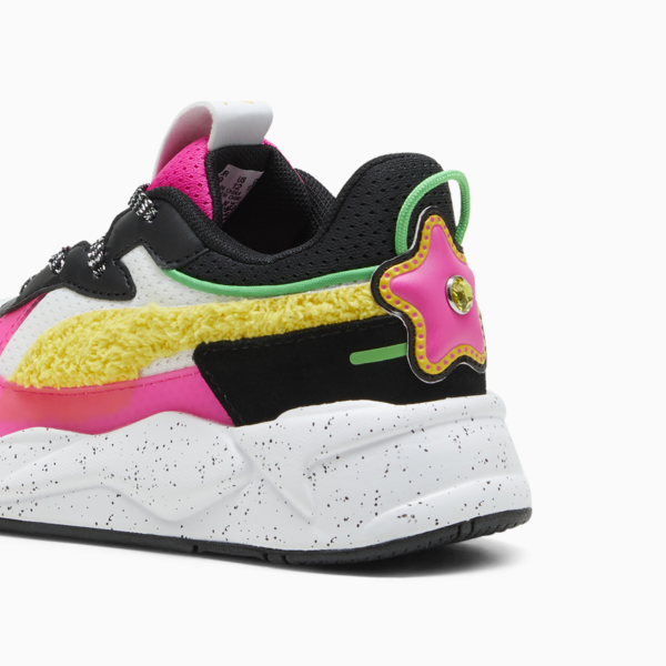 PUMA x TROLLS RS-X Kids' Sneakers, PUMA White-Pelé Yellow, large-ZAF