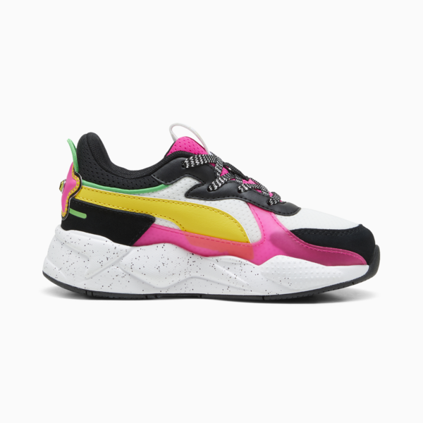 PUMA x TROLLS RS-X Kids' Sneakers, PUMA White-Pelé Yellow, large-ZAF