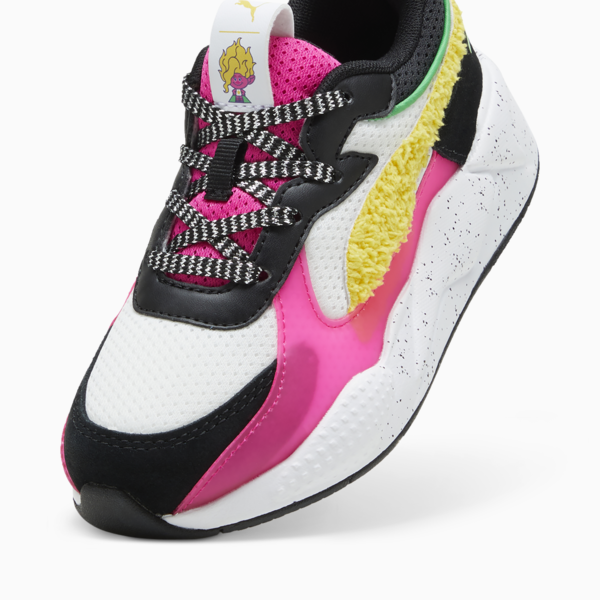 PUMA x TROLLS RS-X Kids' Sneakers, PUMA White-Pelé Yellow, large-ZAF