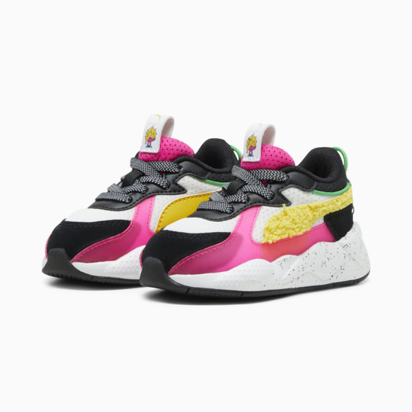 PUMA x TROLLS RS-X Toddlers' Sneakers, PUMA White-Pelé Yellow, large-ZAF