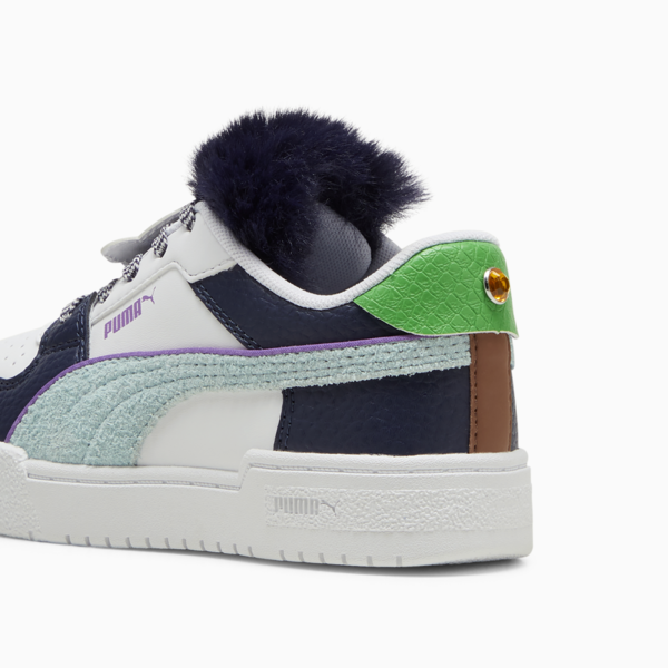 PUMA x TROLLS CA Pro Kids' Sneakers, PUMA White-PUMA Navy, large-ZAF