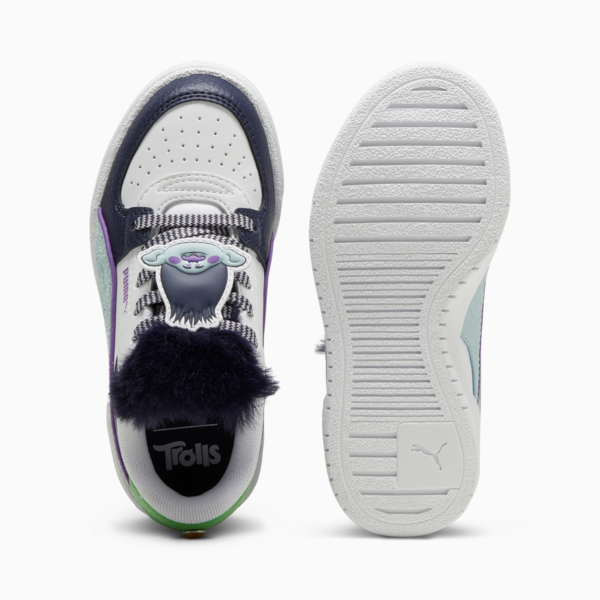 PUMA x TROLLS CA Pro Kids' Sneakers, PUMA White-PUMA Navy, large-ZAF