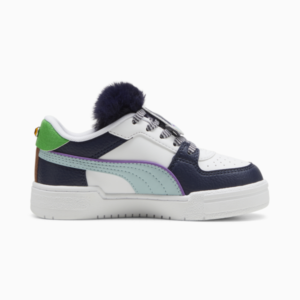 PUMA x TROLLS CA Pro Kids' Sneakers, PUMA White-PUMA Navy, large-ZAF