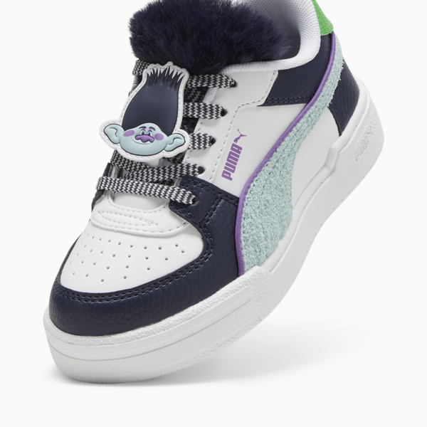 PUMA x TROLLS CA Pro Kids' Sneakers, PUMA White-PUMA Navy, large-ZAF