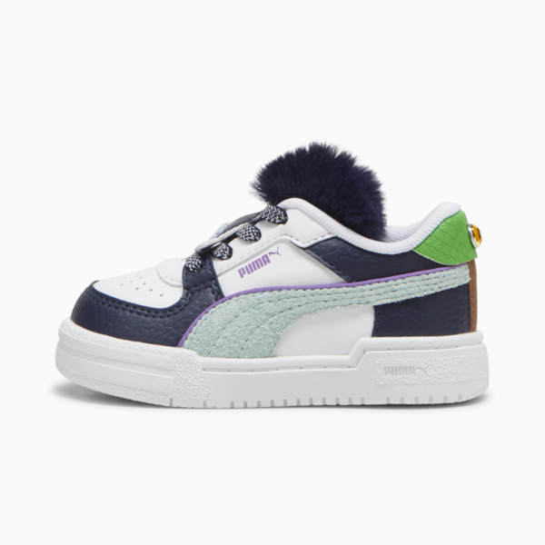 PUMA x TROLLS CA Pro Toddlers' Sneakers, PUMA White-PUMA Navy, large-ZAF