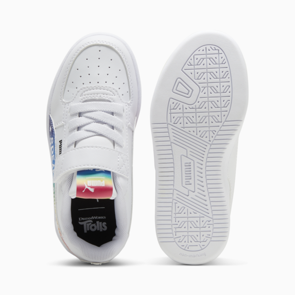 PUMA x TROLLS Caven 2.0 Kids' Sneakers, PUMA White-Ravish-Active Red, large-ZAF