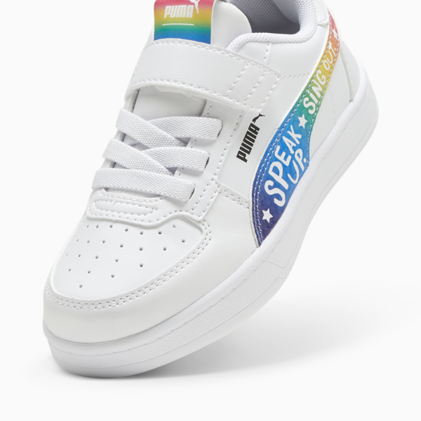 PUMA x TROLLS Caven 2.0 Kids' Sneakers, PUMA White-Ravish-Active Red, large-ZAF