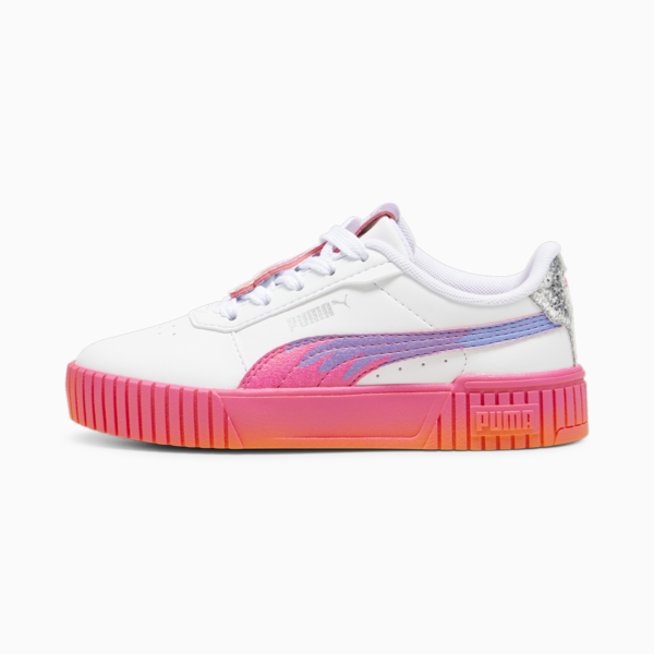 PUMA x TROLLS Carina 2.0 Kids' Sneakers, PUMA White-Ravish-Rickie Orange, large-ZAF