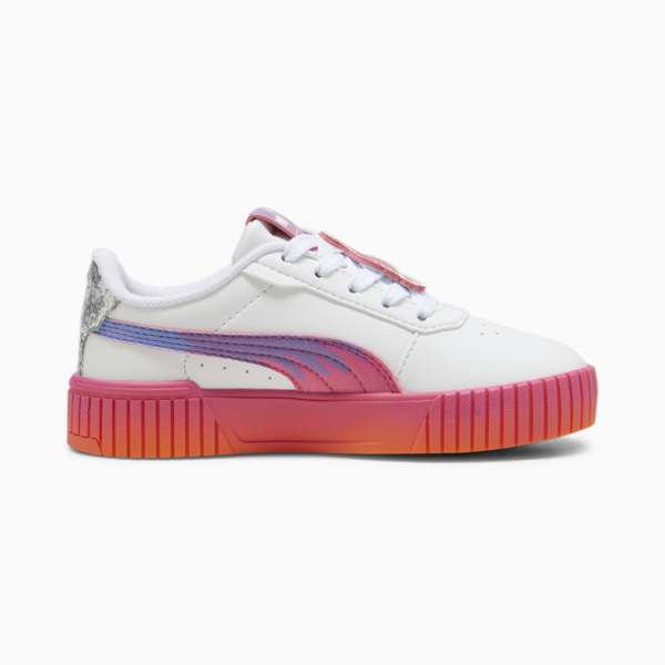 PUMA x TROLLS Carina 2.0 Kids' Sneakers, PUMA White-Ravish-Rickie Orange, large-ZAF