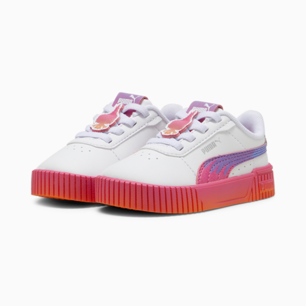 PUMA x TROLLS Carina 2.0 Toddlers' Sneakers, PUMA White-Ravish-Rickie Orange, large-ZAF