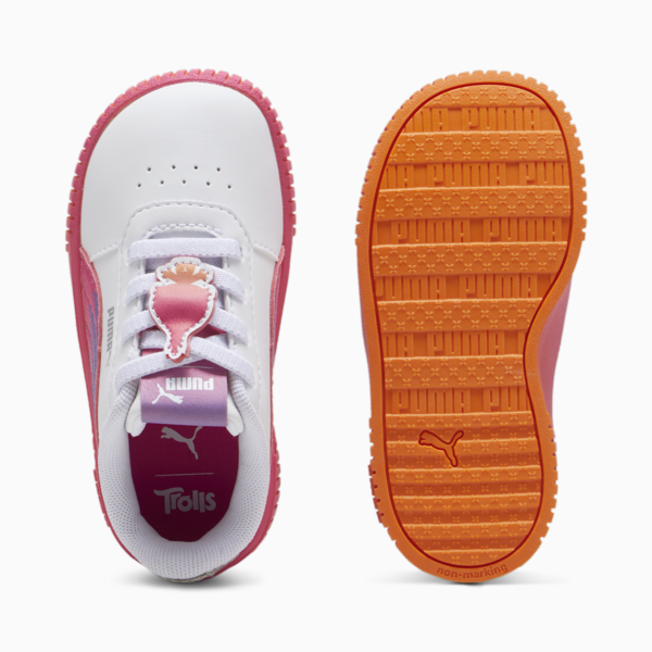PUMA x TROLLS Carina 2.0 Toddlers' Sneakers, PUMA White-Ravish-Rickie Orange, large-ZAF