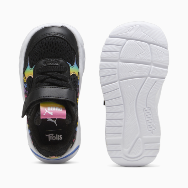 PUMA x TROLLS Trinity Toddlers' Sneakers, PUMA Black-PUMA Green-Ultraviolet-Blue Skies, large-ZAF