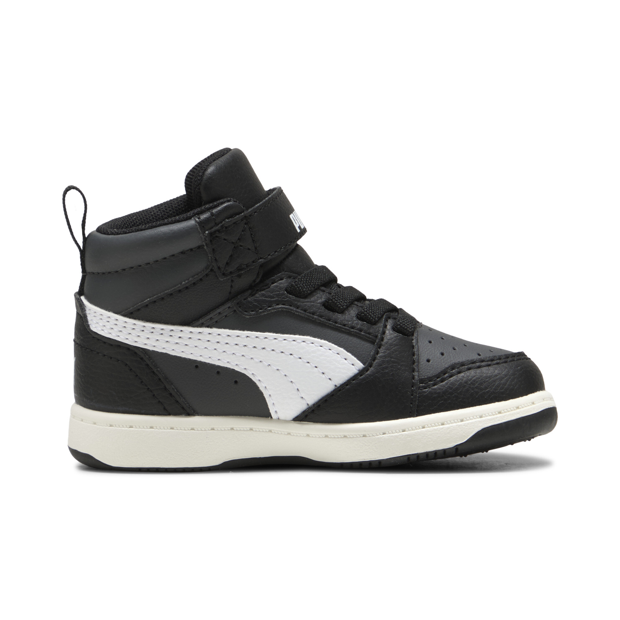 PUMA Rebound V6 Mid sneakers, Zwart/Grijs/Wit, Maat 27 thumbnail 3