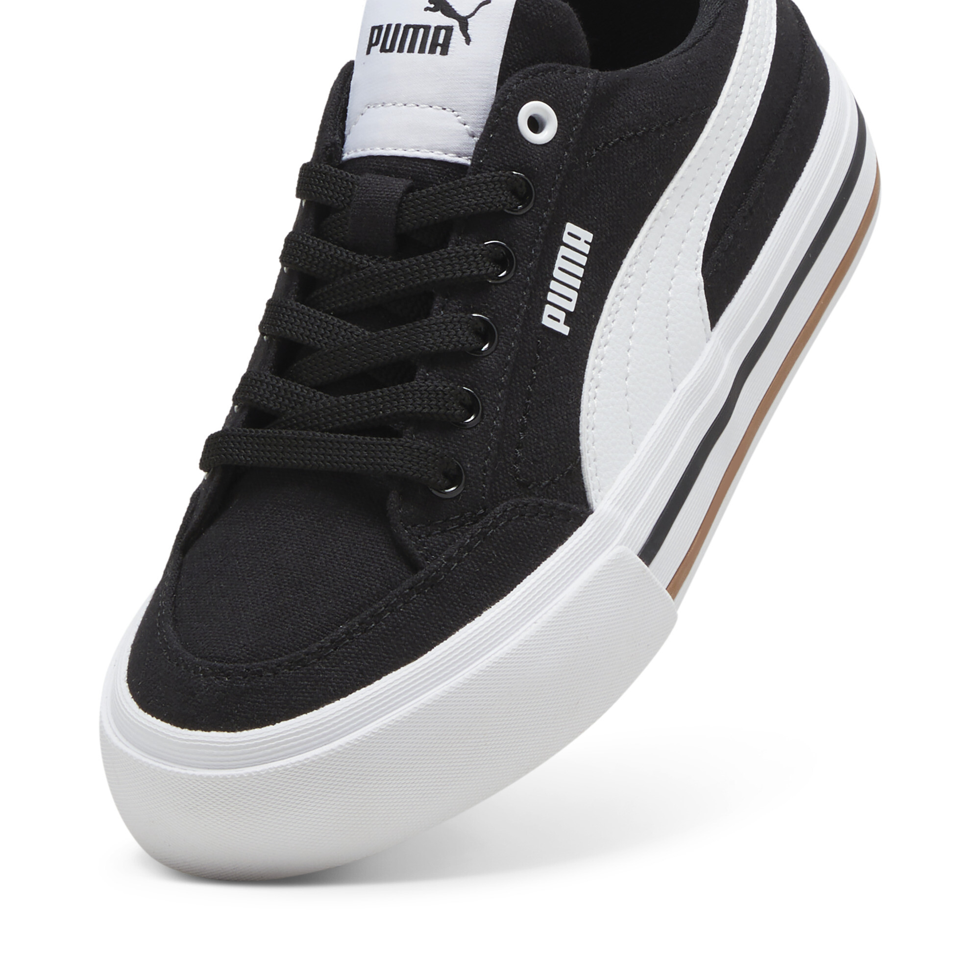 PUMA Big Kids' Court Classic Vulc Formstrip Sneakers - Picture 10 of 15